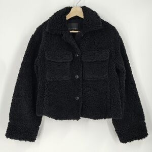 Banana Republic Sherpa Moto Jacket